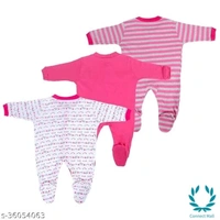 New Born Baby Multi-Color Long Sleeve Body Suit,Romper, - 6-9 Months
